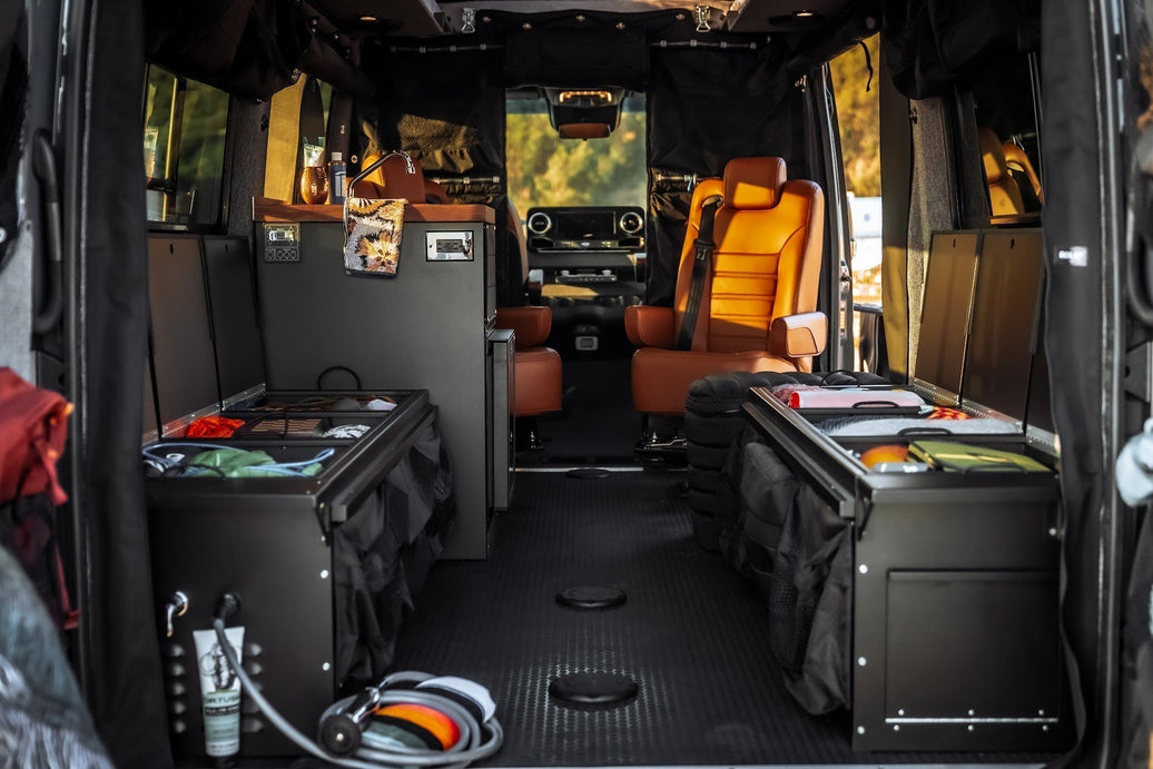 Tidy by Design: Smart Storage Inside Exclusive Outfitters Vans