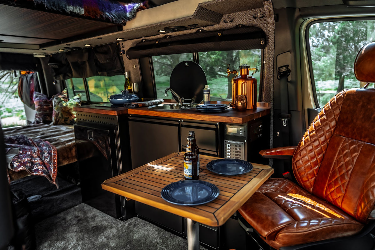 Sleeping Options in Exclusive Outfitters Sprinter Vans